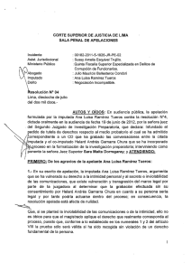 Sentencia de la Sala Penal Especial de Apelaciones de