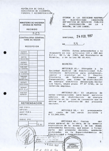 REPÚBLICQ DE CHILE NINISTERIÜ DE EIZDNDI`IÍH, FDI`IENTI`J Y