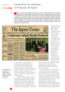 Intensificar los esfuerzos: el Protocolo de Kyoto