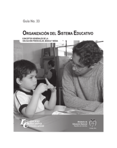Cartilla organización del sistema educativo.p65