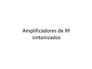 Amplificadores de RF sintonizados
