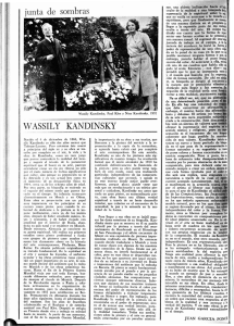 kandinsky wassily - Revista de la Universidad de México
