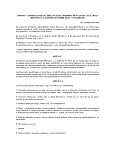 tratado y convención para la extradición de criminales entre los