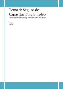 Seguro de Capacitación y Empleo - Ministerio de Trabajo, Empleo y