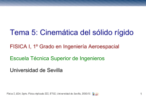 Diapositivas tema 5: Cinemática del sólido rígido