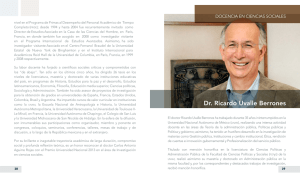 Dr. Ricardo Uvalle Berrones - Dgapa