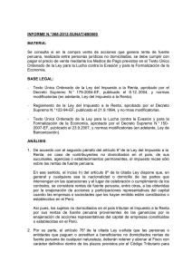 informe n.° 068-2012