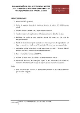 Carta poder notarial. - Superintendencia Nacional de 