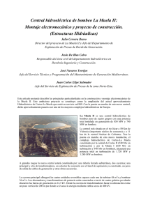 Central hidroeléctrica de bombeo La Muela II: Montaje