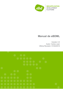 Manual de eBDML