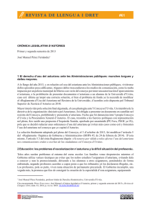crònica legislativa d`asturies