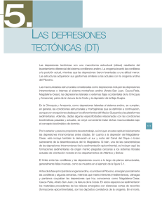 LAS DEPRESIONES TECTÓNICAS (DT)
