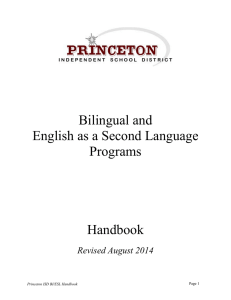 Bilingual/ESL - Princeton ISD