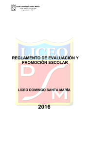 Documento - Liceo Domingo Santa María de Arica
