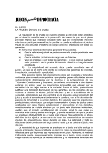 El juicio, La prueba. Sección Territorial de Castilla – Leon