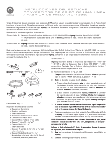 Instrucciones para el Estuche eSpring® de Instalación al