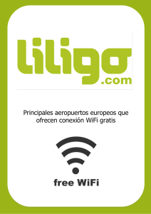 Principales aeropuertos europeos que ofrecen conexión WiFi gratis