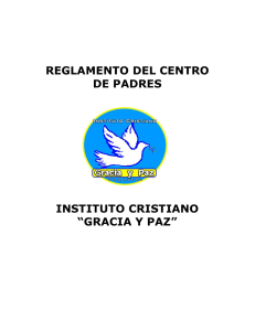 REGLAMENTO DEL CENTRO DE PADRES INSTITUTO CRISTIANO