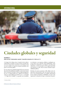 Ciudades globales y seguridad - Bolsa de Comercio de Rosario