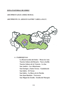 Parroquias Arciprestazgo Jerez-Rural - Diócesis de Asidonia