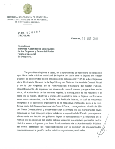 01—00- 00029 - Contraloría General de la República