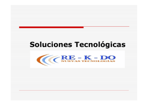 Soluciones tecnológicas RE-K