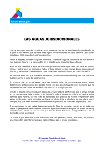 Aguas jurisdiccionales - Fundación Eduardo Bonnín Aguiló
