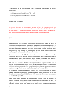 Videopresentaciones sobre Francis Hutcheson