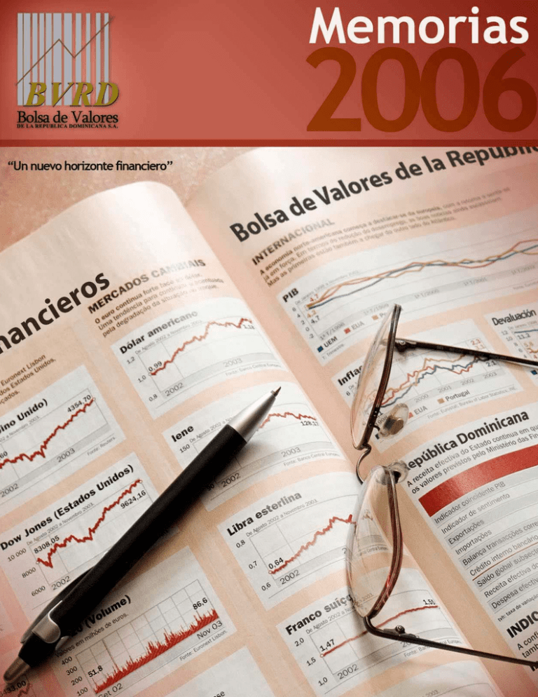 Memorias 2006 - Bolsa De Valores De La República Dominicana