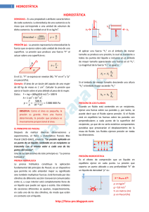 Apunte - Ejercicio Física Propuesto - Hidrostática I