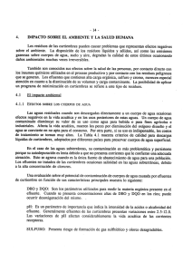 Impacto sobre el ambiente y la salud humana