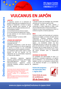 VULCANUS EN JAPÓN