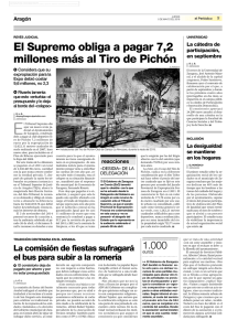 El Supremo obliga a pagar 7,2 millones más al Tiro de Pichón