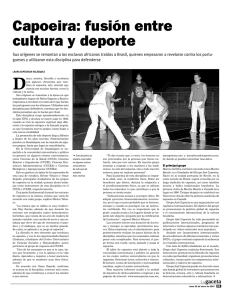 Capoeira: fusión entre cultura y deporte