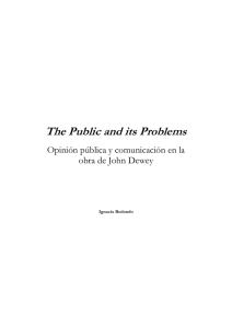 The Public and its Problems