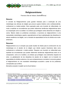 Religiocentrismo - PUC-SP