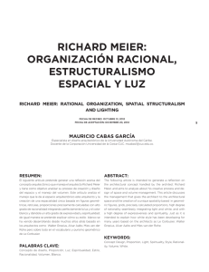 richard meier: organización racional, estructuralismo espacial y luz