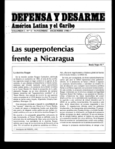 Las superpotencias frente a Nicaragua - FLACSO