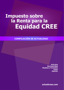 Equidad CREE - Actualicese
