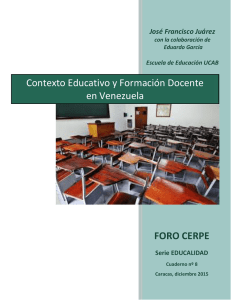 Contexto Educativo y Formación Docente en Venezuela