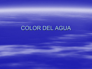 color del agua - DSpace en ESPOL