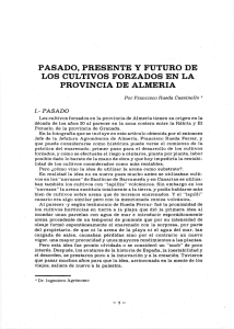 pasado, presente y futuro de - Diputación Provincial de Almería