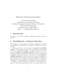 Sistemas Inestables - Universidad de Guanajuato