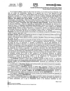 Page 1 comité de Información del servicio de Protección Federal