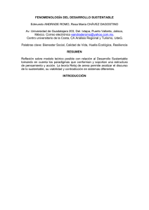 FENOMENOLOGÍA DEL DESARROLLO SUSTENTABLE (PDF
