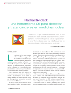 Radiactividad - Revista Ciencia