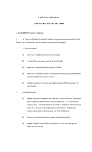 Cap. 21 - Administración del Tratado