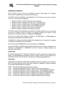 III Certamen de Bandas de Cometasy Tambores