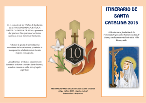 fraternidad apostolica santa catalina de siena