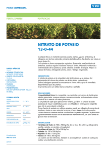 nitrato de potasio 13-0-44